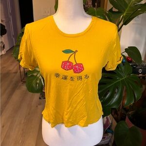 Super cute Cherry Dice Y2K T Shirt